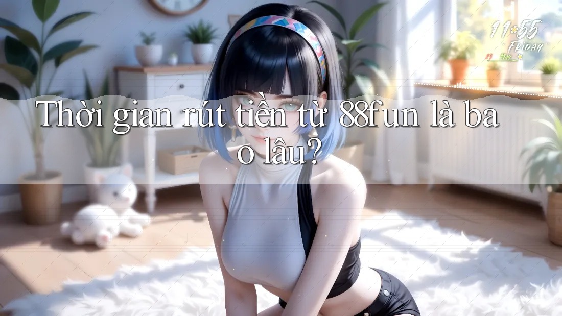 Thời gian rút tiền từ 88fun là bao lâu?