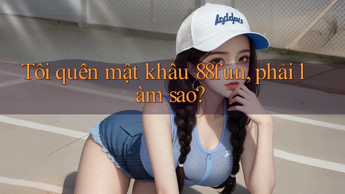 Tôi quên mật khẩu 88fun, phải làm sao?