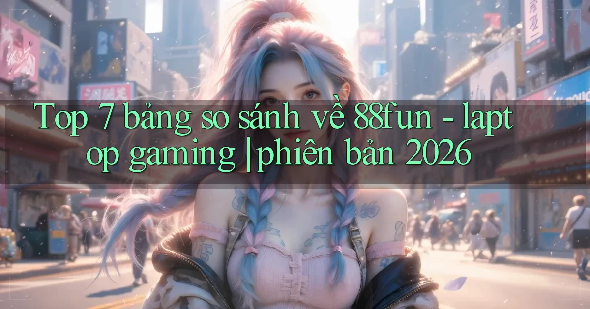 Top 7 bảng so sánh về 88fun   laptop gaming phiên bản 2026