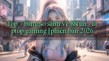 Top 7 bảng so sánh về 88fun   laptop gaming phiên bản 2026