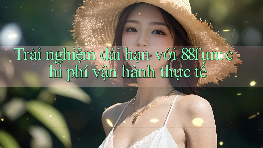 Trải nghiệm dài hạn với 88fun: chi phí vận hành thực tế