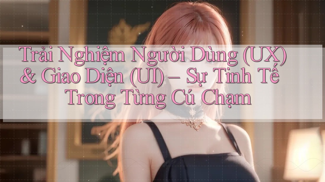 Trải Nghiệm Người Dùng (UX) & Giao Diện (UI) – Sự Tinh Tế Trong Từng Cú Chạm